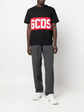 T-shirt GCDS CON BANDA LOGATA