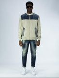 Giubbotto SOLDIER beige jeansato