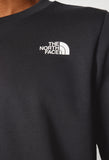 Felpa THE NORTH FACE girocollo logo lato cuore