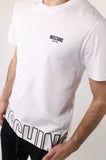 T- shirt MOSCHINO maxi logo white