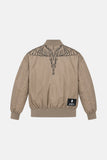 Giubbotto BURLON acquila girocollo beige