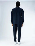 Coordinato SOLDIER con zip blue