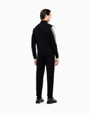 Tuta ARMANI stampa lato cuore black