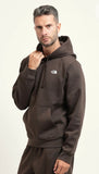 Felpa THE NORTH FACE con cappuccio logo lato cuore