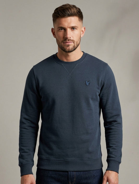 Felpa LYLE & SCOTT felpata vari colori tono su tono