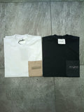 T-shirt MAISON 9 PARIS CON TASCHINO E PATCH