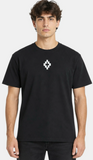T-shirt BURLON NERA con ali sul retro