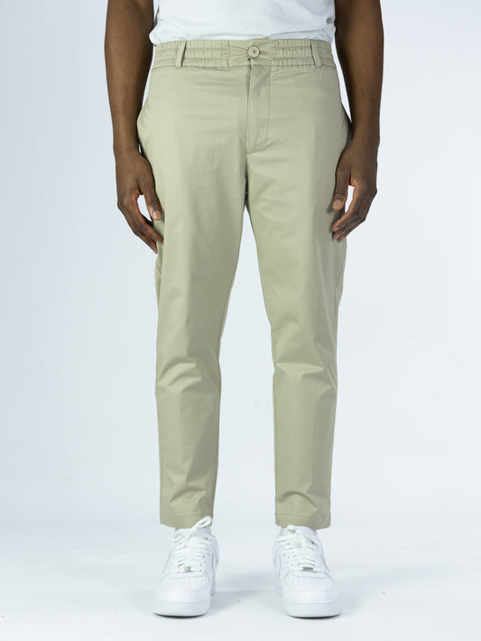 Pantalone cotone SOLDIER fango