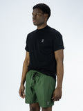 T-shirt SOLDIER nera con logo gommato lato cuore