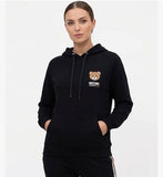 Felpa MOSCHINO logato con orsetto con cappuccio