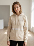 Felpa MOSCHINO con bande logate con cappuccio