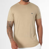 T-shirt LACOSTE beige