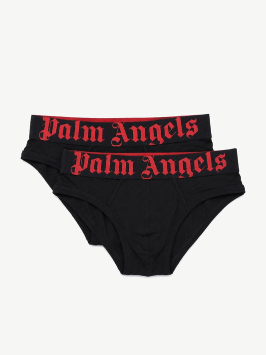 Slip PALM ANGELS BIPACK Black