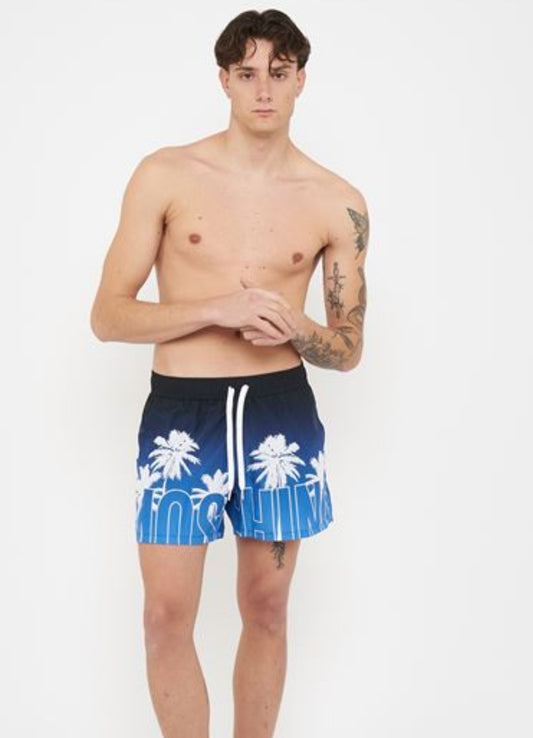 Costume MOSCHINO blu sfumato