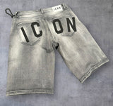 Shorts ICON logo retro black