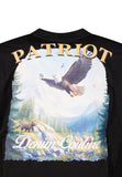T-shirt PATRIOT STAMPA RETRO