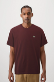 T-shirt LACOSTE bordeaux