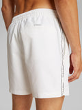 Costume CALVIN KLEIN bianco banda monogram laterale