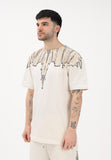 T-shirt MARCELO BURLON stampa avanti e retro