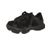 BRIAN MILLS black pelle e camoscio