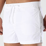 Costume CALVIN KLEIN bianco banda monogram laterale
