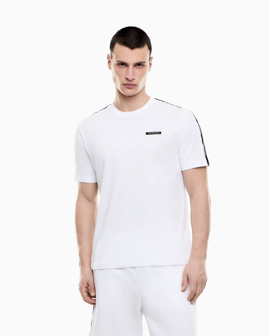 Completo ARMANI bianco con banda nera