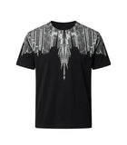 T-shirt MARCELO BURLON stampa acquila avanti e retro