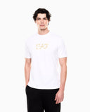 T-shirt ARMANI BIANCA logo oro