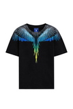 T-shirt MARCELO BURLON acquila blu