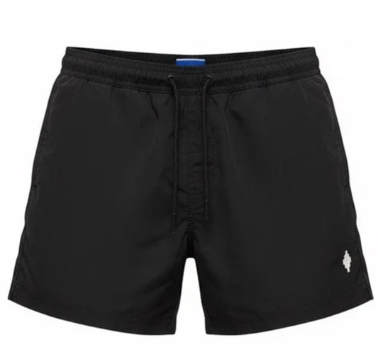 Costume BURLON total black loghi bianchi