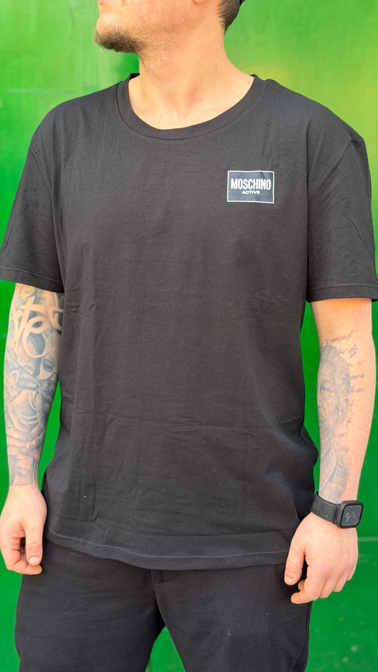 T-shirt MOSCHINO Active Total Black