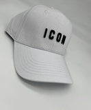 Cappello ICON logo basic white