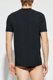 T-shirt DSQUARED2 total black monogram