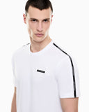 Completo ARMANI bianco con banda nera
