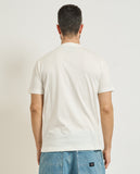 T-shirt RICHMOND OFF-WHITE basic logo a rilievo lato cuore