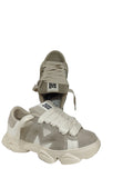 Scarpe BRIAN MILLS beige camoscio e pelle