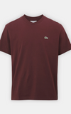 T-shirt LACOSTE bordeaux