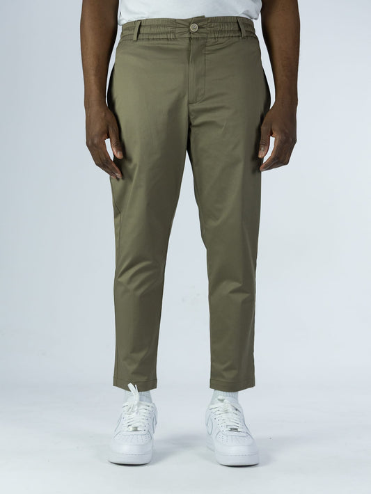 Pantalone cotone SOLDIER fango