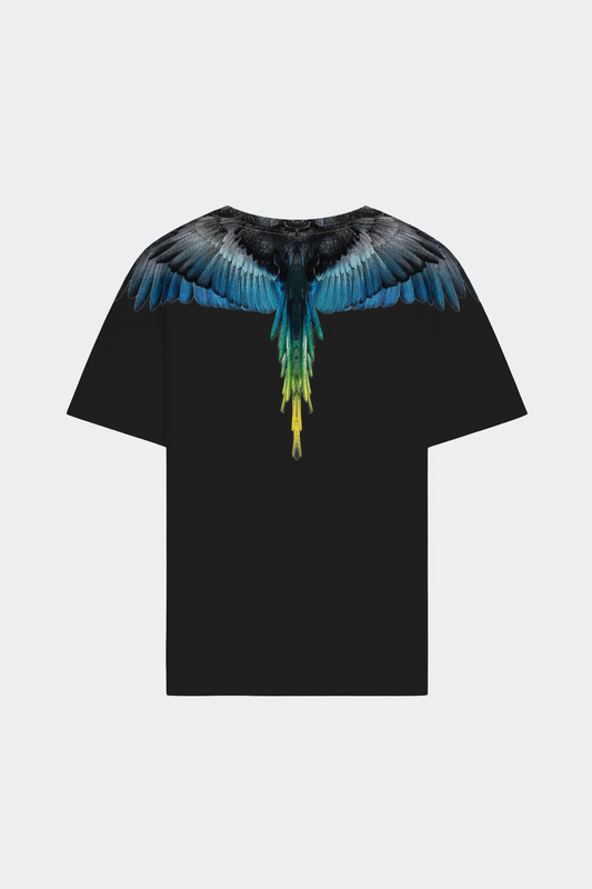 T-shirt MARCELO BURLON acquila blu
