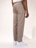 Pantalone SOLDIER BEIGE fresco lana vestibilità baggy