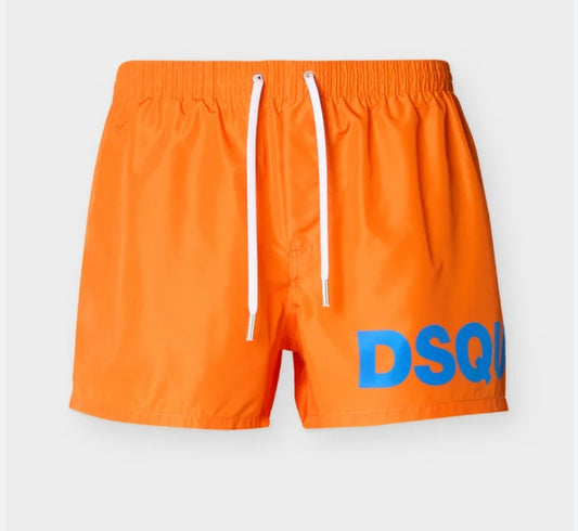 Costume DSQUARED2 arancio fluo