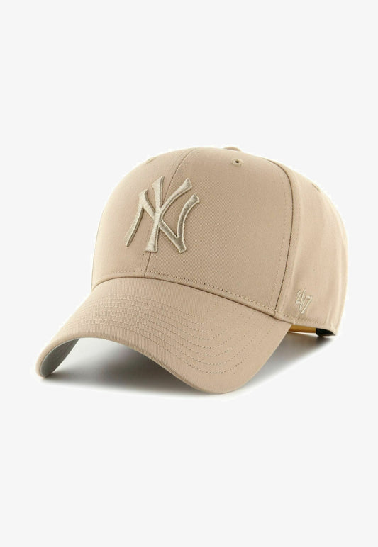 Cappello `47 khaki con ricami khaki