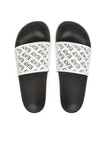 Ciabatte ARMANI bianche monogram nero