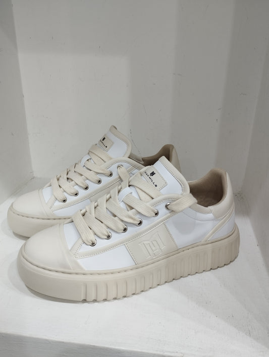 Scarpe BRIAN MILLS beige e bianco