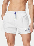 Costume ARMANI bianco logo blu