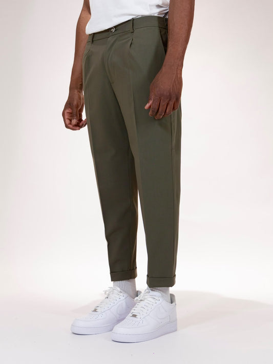 Pantalone Capri con risvolto SOLDIER