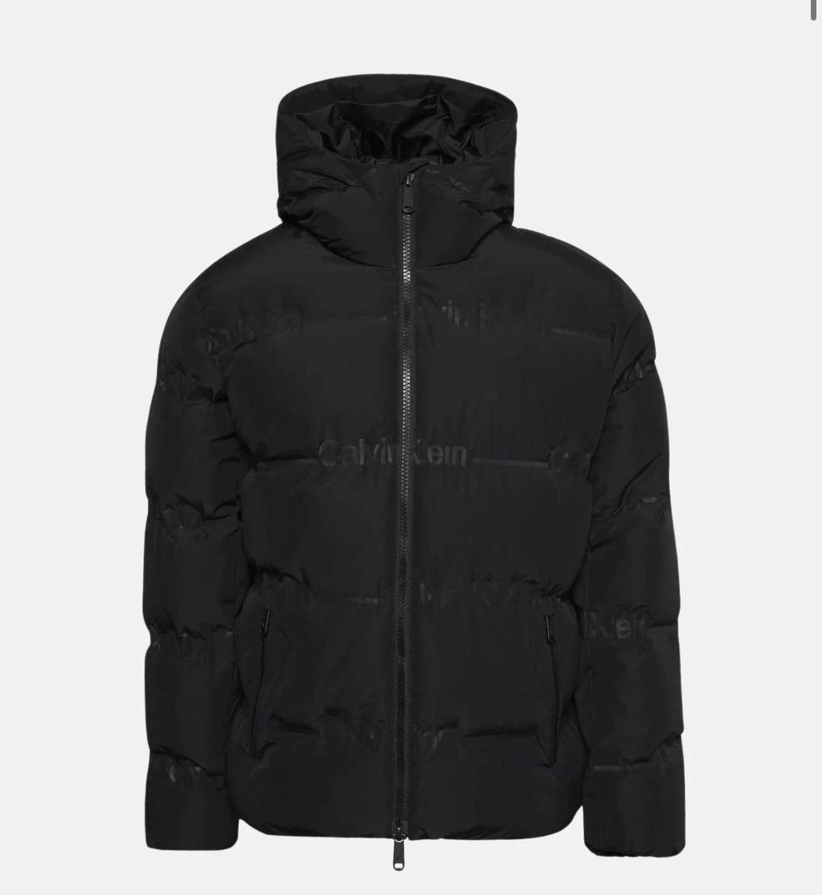 Giubbotto CALVIN KLEIN nero multilogato