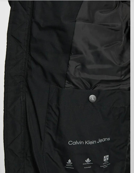Giubbotto CALVIN KLEIN nero multilogato