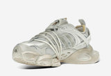 SCARPE ADIDAS XLG RUNNER DELUXE CREMA EFFETTO SPORCO CON SPUGNA