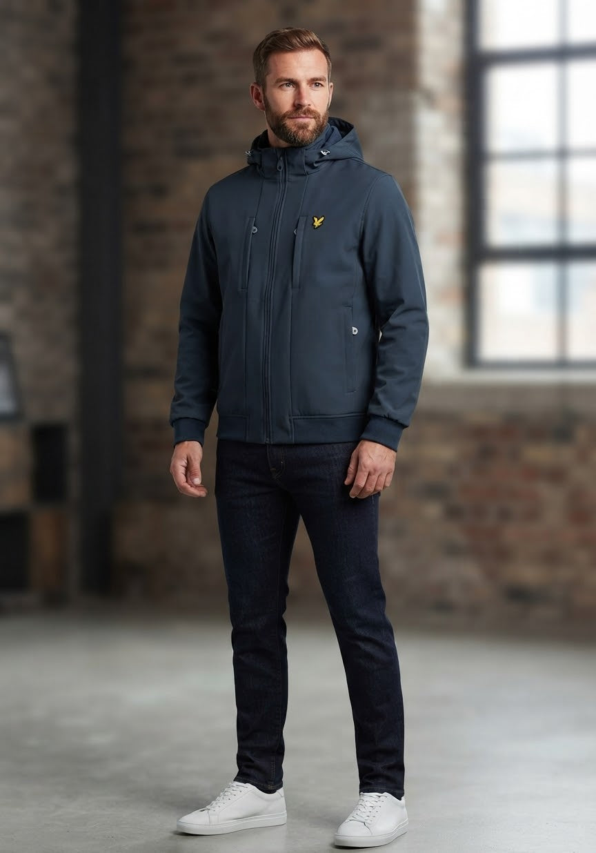 Giubbotto LYLE & SCOTT softshell con zip taschino in vari colori